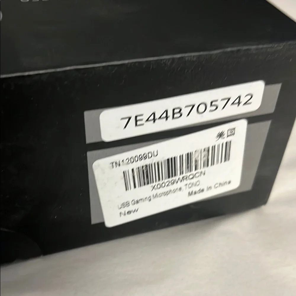 NWT - TONOR Black and Blue Computer Microphone for Streaming